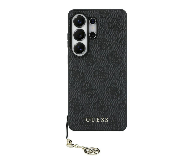 Guess Etui Classic Logo Charm MagSafe do Galaxy S26 Ultra czarny - 1522698 - zdjęcie
